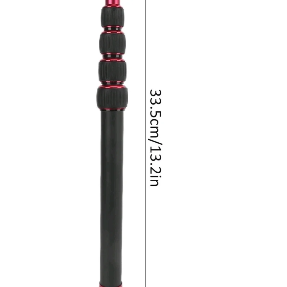 Aluminium Alloy Camera, 5 Section Monopod Tripod- 13. 2- 42. 5 inch, Solid Light